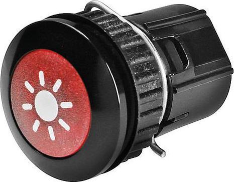 Produktbild Grothe Klingeltaster beleuchtet 1fach (Kabelgebunden)