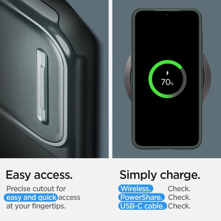 Image du produit Spigen Optique Armor Galaxy S23 Abyss Green (Samsung Galaxy S23+)