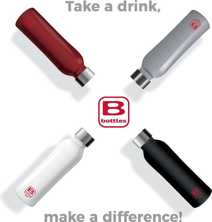 Actual product image Bugatti B bottle silber brush Twin 500 ml doppelwandig / 500 ml (0.50 l)