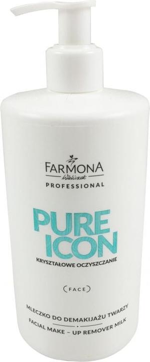 Actual product image Farmona Pure Icon Crystal Glass Make-up Remover 500ml (Cleansing lotion, 500 ml)