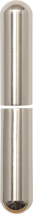 SFS Aufsteckhülse 3-DIM rund Türband ø 20mm H 112mm oben/unten, Alu vernickelt