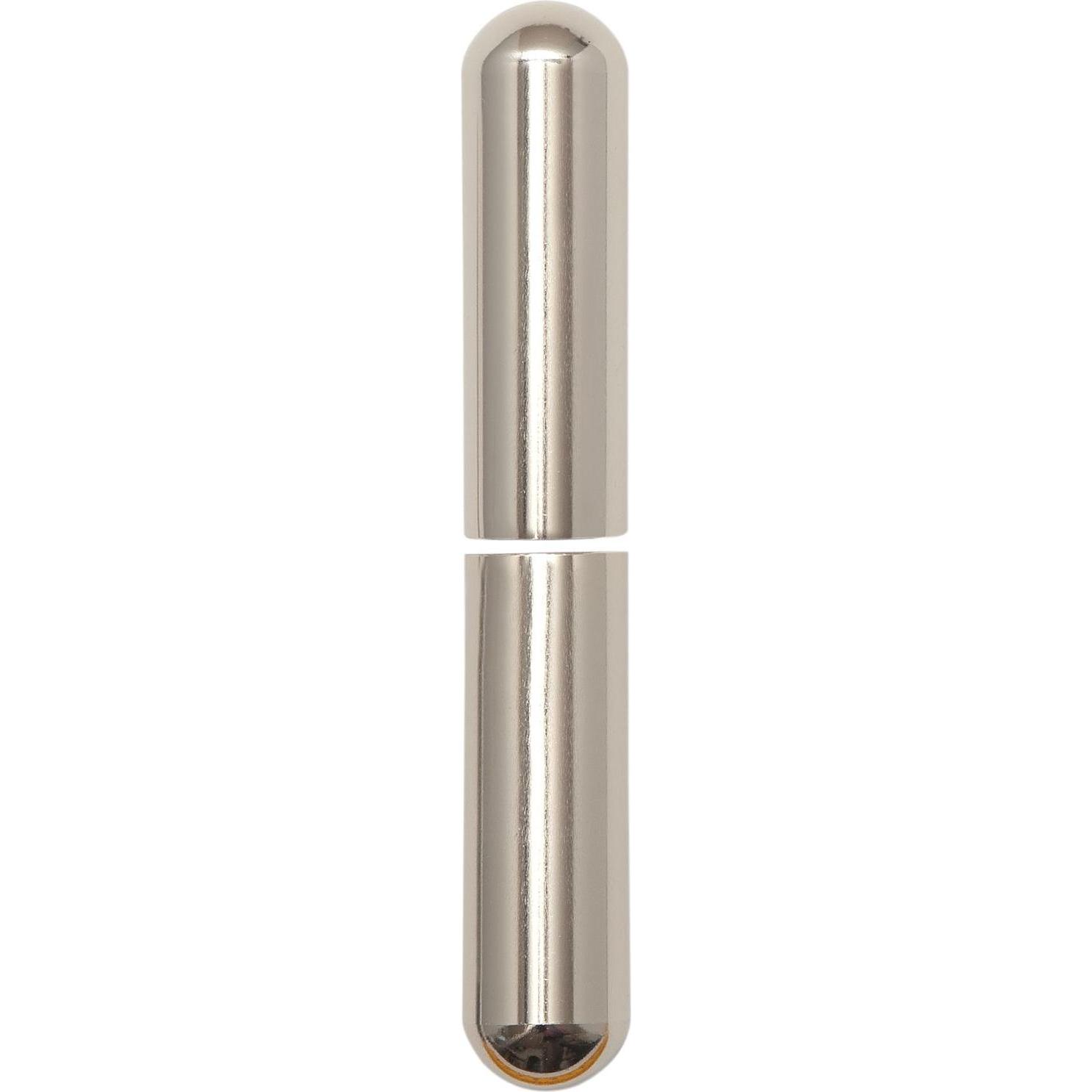 SFS, Türbeschlag + Scharnier, Aufsteckhülse 3-DIM rund Türband ø 20mm H 112mm oben/unten, Alu vernickelt