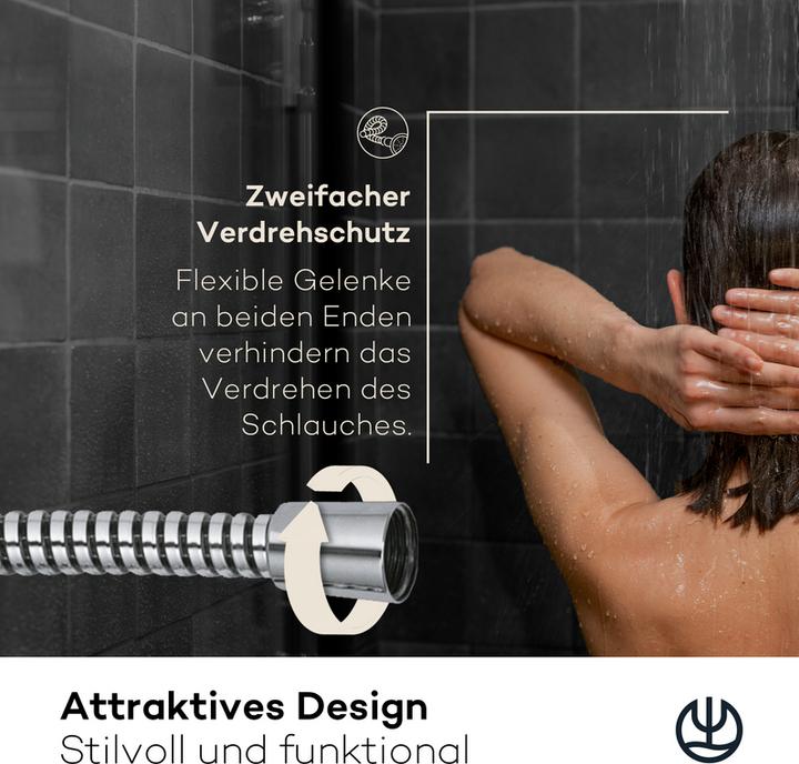 Actual product image Kludi X1 Shower hose (160 cm)