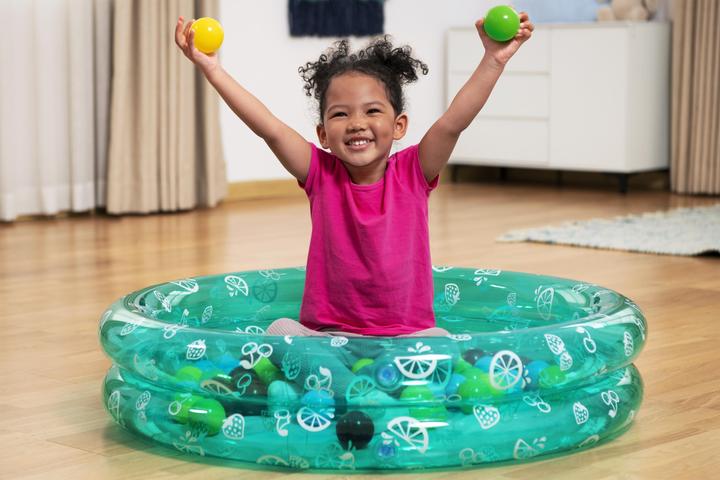 Actual product image Triton Splash & Play Inflatable Ball Pit and Play Pool with 50 Play Balls