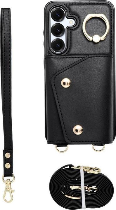 Actual product image OEM Other goods Wallet Case WONDER for SAMSUNG A56 5G black (Samsung Galaxy A56)