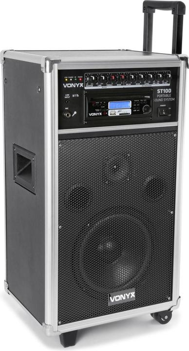 Vonyx PA-System ST100 (Aktiv, 1x 250 W)