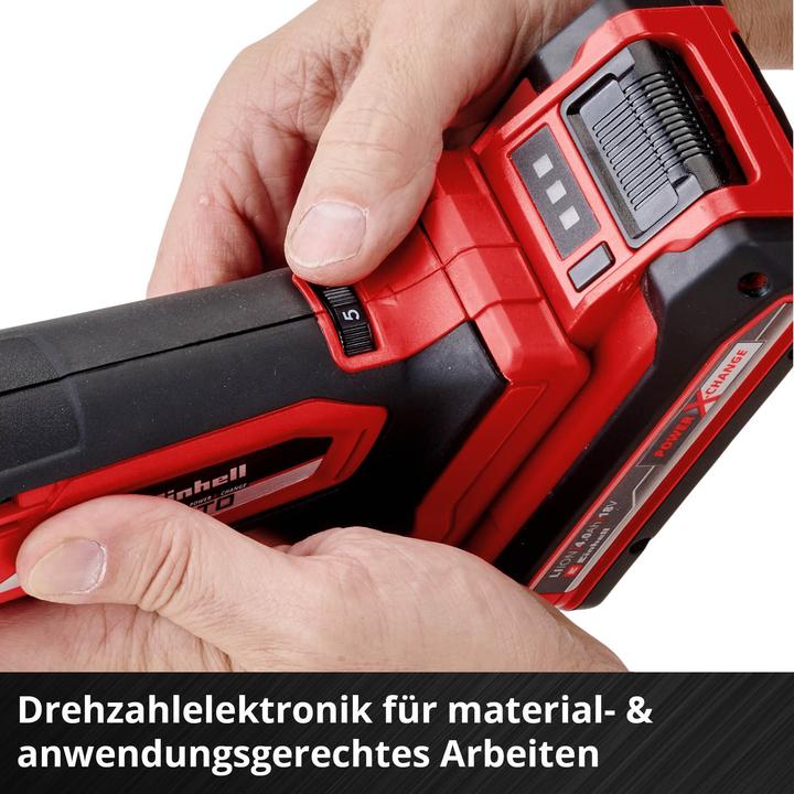 Produktbild Einhell Akku-Multifunktionswerkzeug VARRITO 18 Li Kit (1x 4,0 Ah)