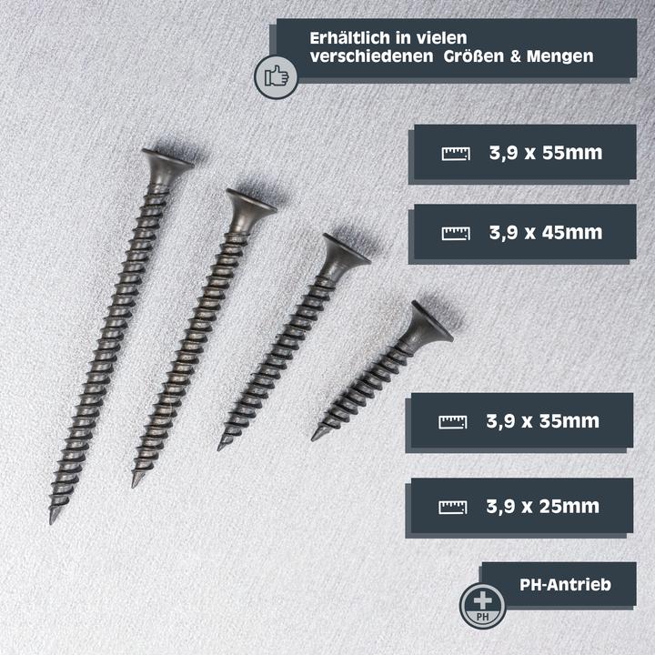 Produktbild Helpmate Schnellbauschraube (150 Schrauben pro Stück)