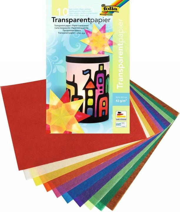 Immagine prodotto Folia Carta trasparente (42 g/m², 10 x)