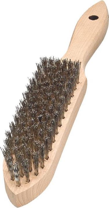 Image du produit Lessmann Brosse métallique acier inoxydable ondulé