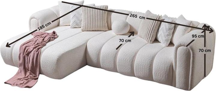 Produktbild Homitis N-Line Left Corner Sofa (Ecksofa)