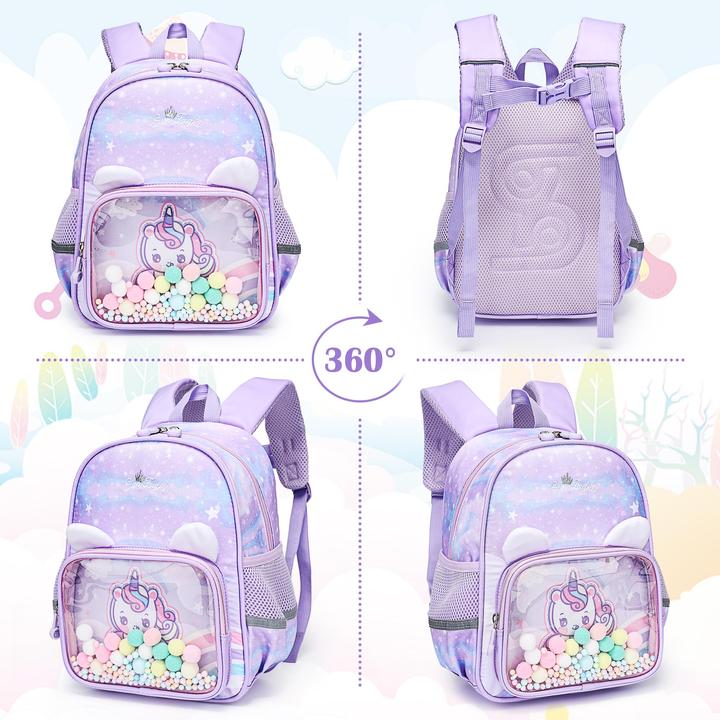 Produktbild Only-Bags.Store Kindergarten Rucksack Vorschule Kleinkind Schulrucksack mit Brustgurt