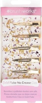 Image du produit Brush Works Brushworks Gold Flake No Crease Clips (pinces sans plis)