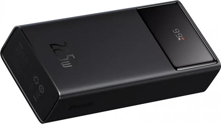 Produktbild Baseus Powerbank Star-Lord 30000mAh, USB, USB-C, 22.5W (black) (30000 mAh, 22.50 W, 74 Wh)