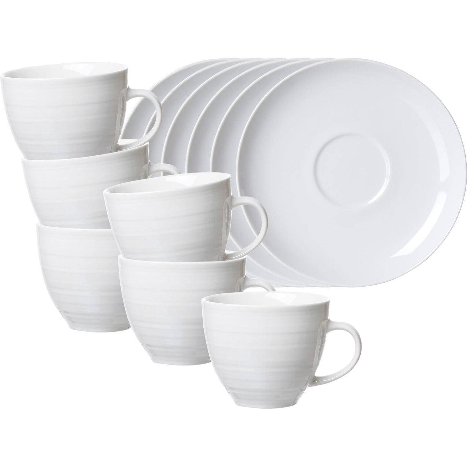 Ritzenhoff & Breker, Tasse, Suomi Kaffeetassen mit Untertassen (260 ml, 6 x)