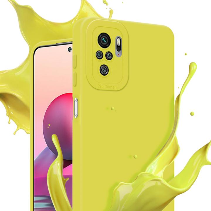 Actual product image Cadorabo Cover for Xiaomi RedMi NOTE 10 4G / RedMi NOTE 10S in TPU Fluid LM162 Style (Xiaomi Mi Note 10, Xiaomi Redmi Note 10S)