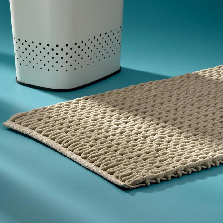 Produktbild Kela Badematte Marie schwarz (65 x 55 cm)