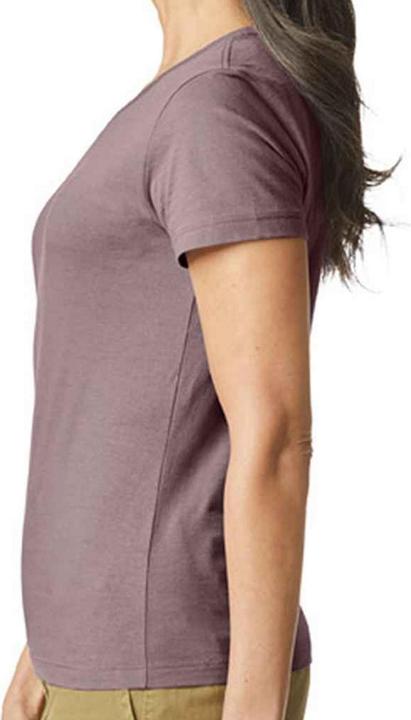 Actual product image Gildan Womens/Ladies Softstyle Plain Ringspun Cotton Fitted T-Shirt (40 D)