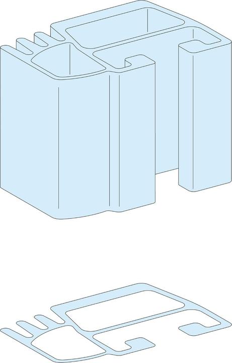 Schneider Electric Jeu de barres LINERGY 1000A L1620 LVS04504