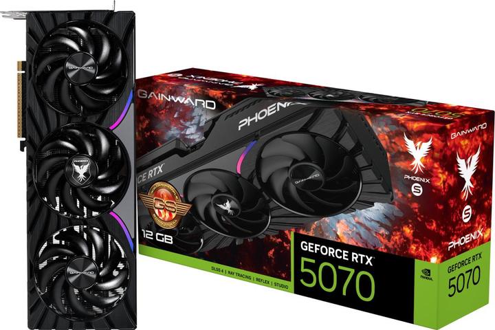 Actual product image Gainward GeForce RTX 5070 Phoenix-S GS (12 GB)