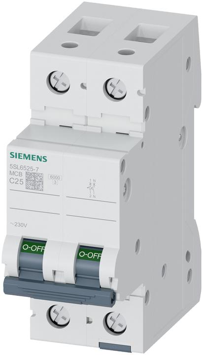 Siemens Miniature circuit breaker 5SL6525-7 1 pc.