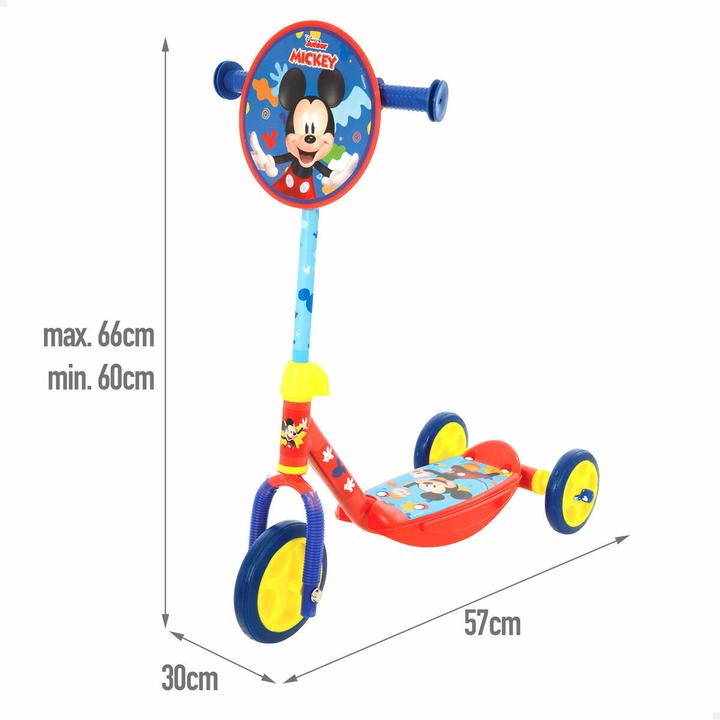 Produktbild Mickey Mouse Roller Gummi Metall Kunststoff Blau