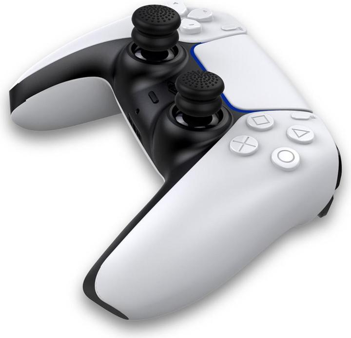 Actual product image iPega P5006 Silicone Thumb Caps for PS5 6pcs Black/Red