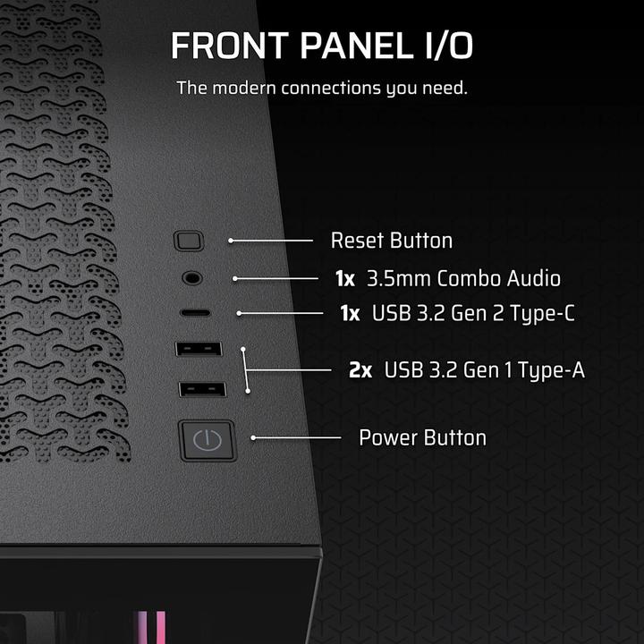 Actual product image Corsair 3500X RS-R ARGB (ATX, E-ATX, mATX, Mini-ITX)