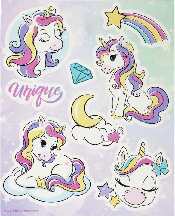 Immagine prodotto Sticker Boo Einhorn Fensteraufkleber