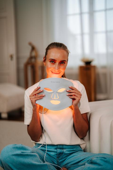 Actual product image Beautifly AuraSkin Pro LED Lichttherapie-Gesichtsmaske