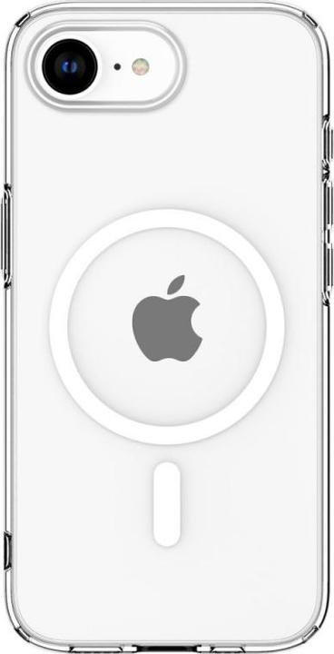 Actual product image Spigen Liquid Crystal MagFit TPU Back Cover Durchsichtig Apple iPhone 16e (Apple iPhone 16e)