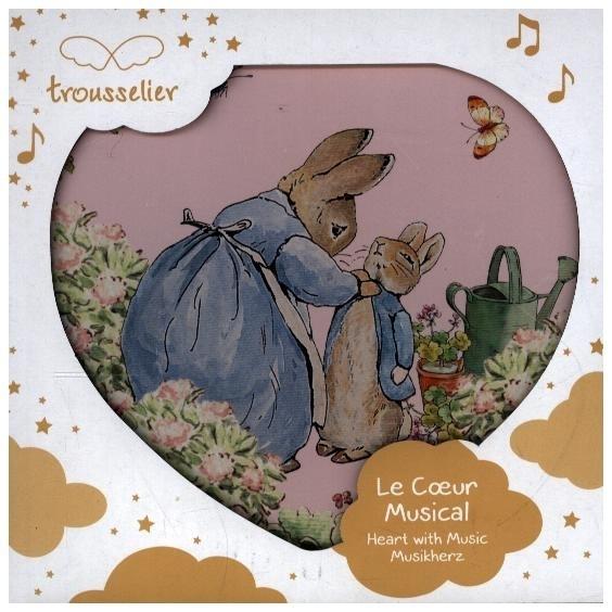 Immagine prodotto Trousselier Orologio musicale a cuore, Peter Rabbit