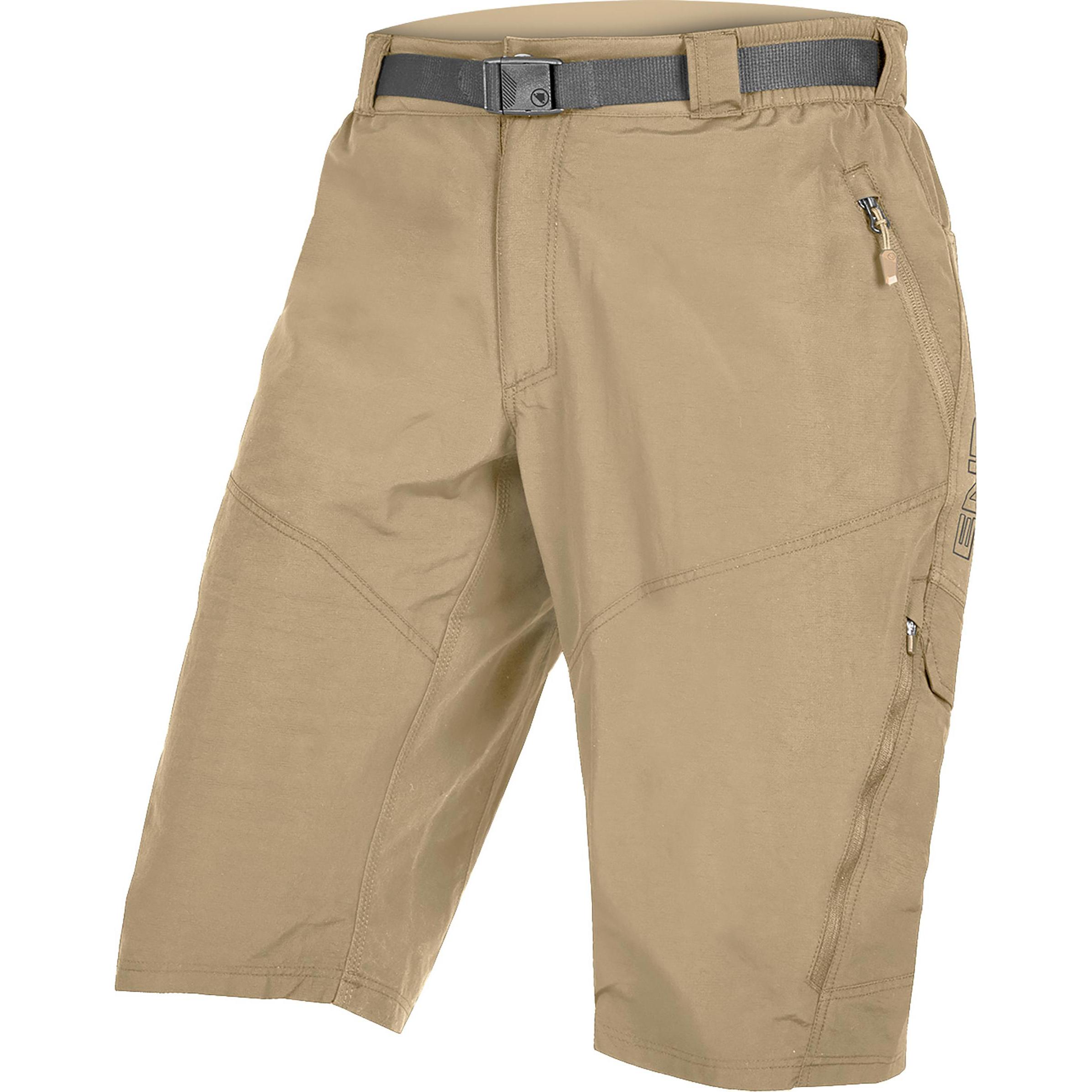 Endura, Herren, Velohosen, Hummvee Short mit Innenhose (3XL), Braun, 3XL