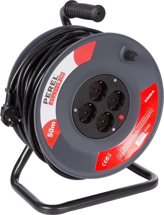 Velleman CABLE REEL - 50 m - 3G1.5 - GERMAN SOCKET (50 m)