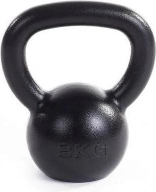 Actual product image Wolverson Fitness Black Series Kettlebell 8kg (1 x 8 kg)