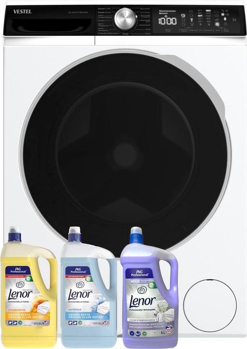 Actual product image Vestel VG-WFWT3863WA Set with Lenor (8 kg, Left)