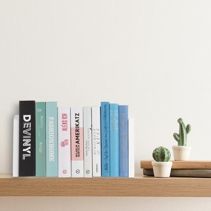 Actual product image Relaxdays 2x bookend (12 x 12 x 18 cm)