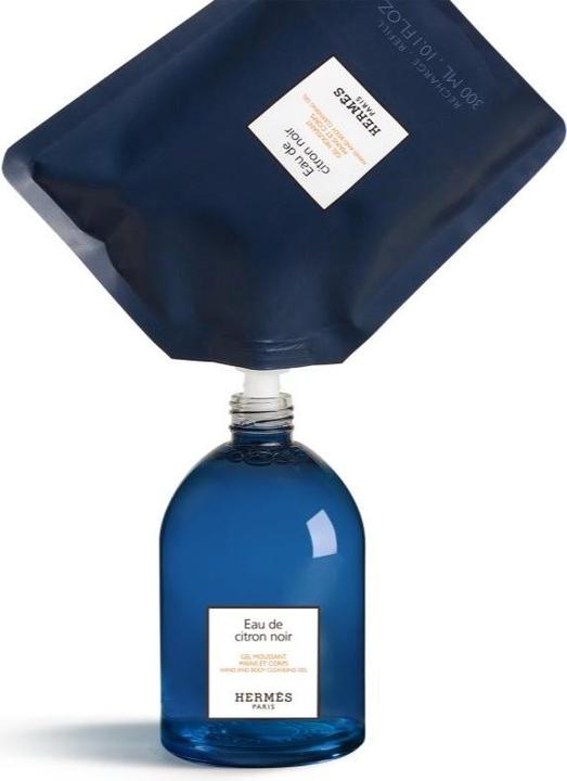 Actual product image Hermès Eau de Citron Noir Gel Moussant Mains Corps - Recharge - 300 ml Ãco-Recharge (300 ml)
