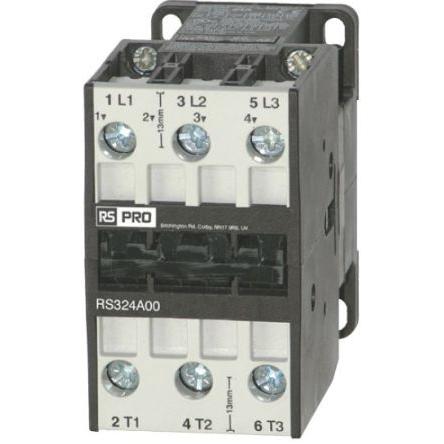 Rs Pro Leistungsschütz 24 V-Spule, 3 400 V / 40 A 18,5 kW, Relais