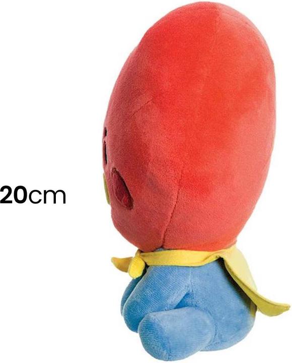 Actual product image Line Friends Aurora, 61474, BT21 Official Merchandise, Baby TATA Sitting Doll 8In, Soft Toy, Blue and Red (20 cm)