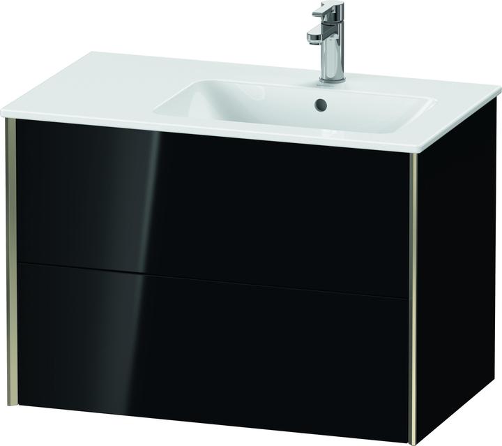 Actual product image Duravit XViu 4159 Vanity unit wall-mounted, 2 drawers, for washbasin Me by Starck 234683 Basin right (81 x 48 x 56 cm)