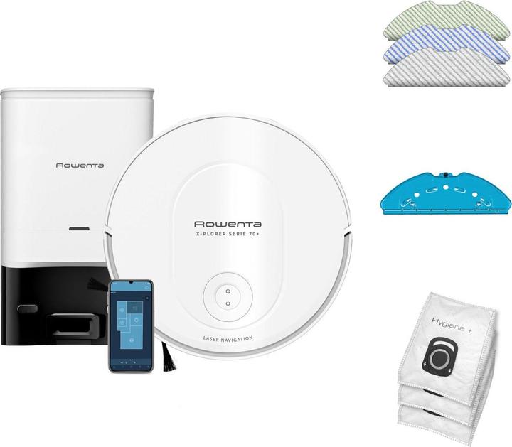 Produktbild Rowenta RR8497WH (2300 Pa, Wischtuch)