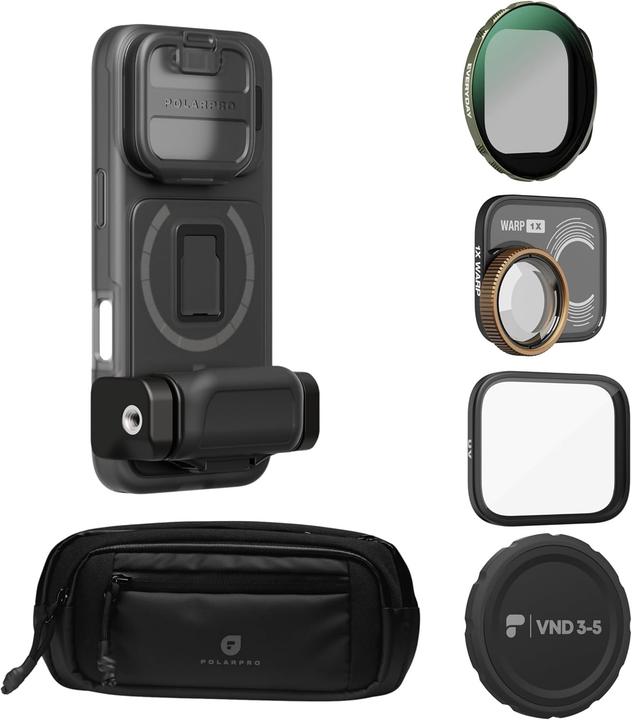 Image du produit PolarPro - LiteChaser iPhone 16 Pro - Street Photographer Kit - Opzetlens Smartphone