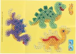 Productafbeelding Hama Perlen Strijkkralenset Maxi - Dino, 600st.