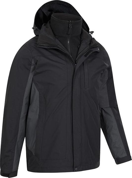 Produktbild Mountain Warehouse Thunderstorm Jacke wasserfest 3 in 1 (XS)