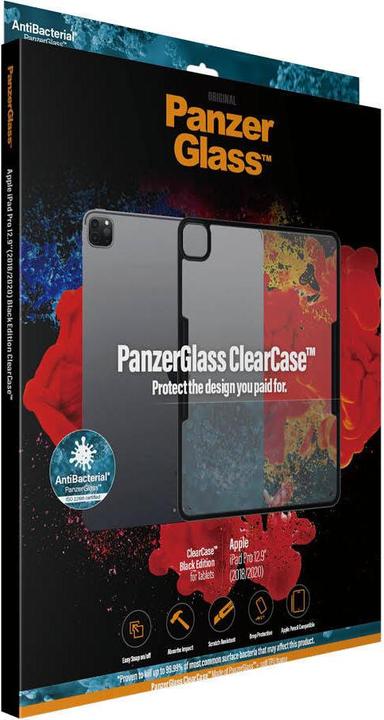 Actual product image PanzerGlass Back Cover ClearCase Black Edition AB iPad Air (2020) (IPad Air (2022))