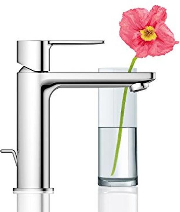 Actual product image Grohe Linear Single Hand Basin Mixer S-Size