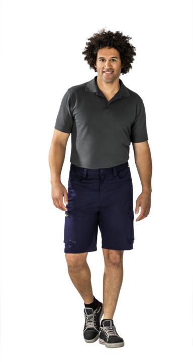 Actual product image Planam Stretchline shorts navy size M (M)