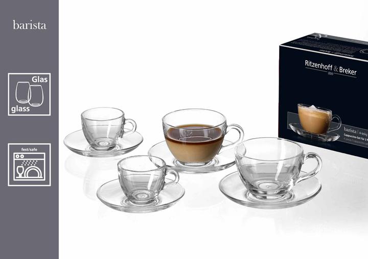 Produktbild Ritzenhoff & Breker Barista Espresso-Set (80 ml, 4x)