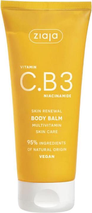 Actual product image Ziaja Vitamin C.B3 Niacinamide Body Balm 200ml (Body lotion, 200 ml)